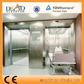 Krankenhaus-Bett-Aufzug mit kleinem Maschinenraum